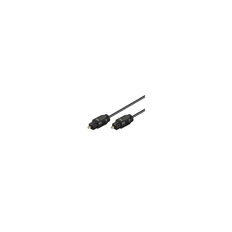 Good Connections Optisches Digital-Audiokabel 2m Toslink Nero